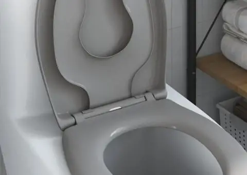 Capac WC de familie, șezut de copii, eliberare rapidă duroplast - 4/5