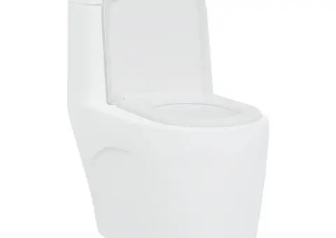 Capac WC cu eliberare rapidă, închidere lentă, alb, duroplast - 3/5