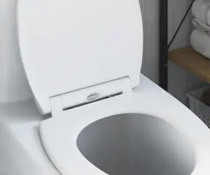 vidaXL Capac WC cu eliberare rapidă, închidere lentă, alb, duroplast