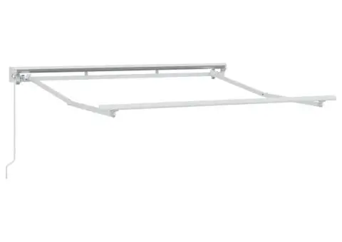 Umbra Manuală Manual Alb 2.5 x 2 m Cadru din aluminiu - 2/5