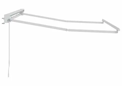 Umbra Manuală Manual Alb 2.5 x 2 m Cadru din aluminiu - 5/5