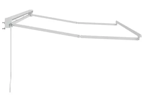 Pergolă manuală Manual Alb 3.5 x 2 m - 5/5