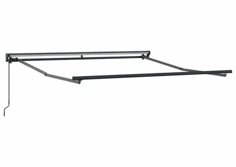 Awning manual Manual Antracit 3 x 2,5 m Poliester & Metal - 2/5