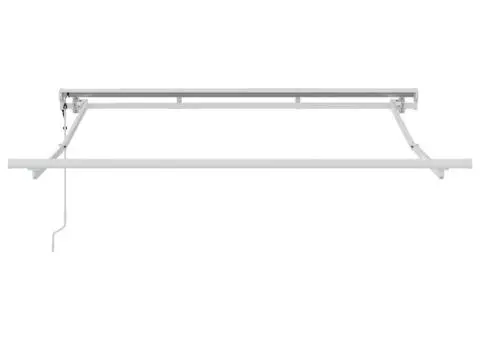 Marchiză electrică Alb 2.5 x 2 m Aluminiu - 4/5