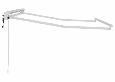 Marchiză electrică Alb 2.5 x 2 m Aluminiu - 5/5