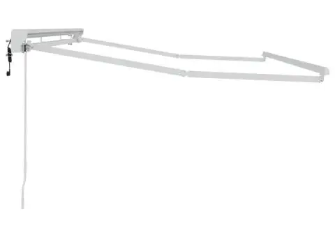 Perdea Electrică Alb 3.5 x 2 m Aluminiu - 5/5