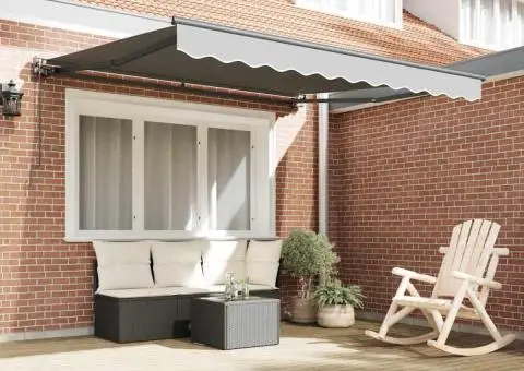 Marcaj Electric Antracit 3 x 2,5 m Aluminiu - 3/5