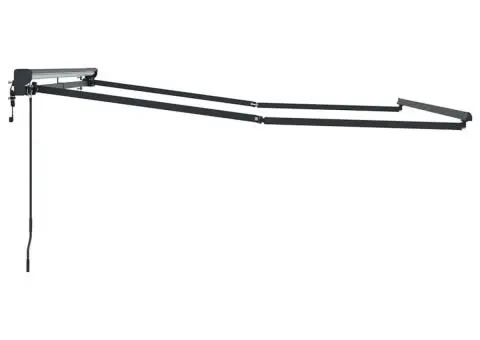 Marcaj Electric Antracit 3 x 2,5 m Aluminiu - 5/5