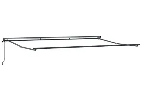Awning Electric Antracit 5 x 3 m Aluminiu & Poliester - 2/5