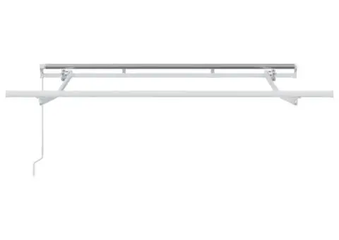 Cadru de Pergolă Retractabil Manual 2.5x2 cm Metal - 4/5