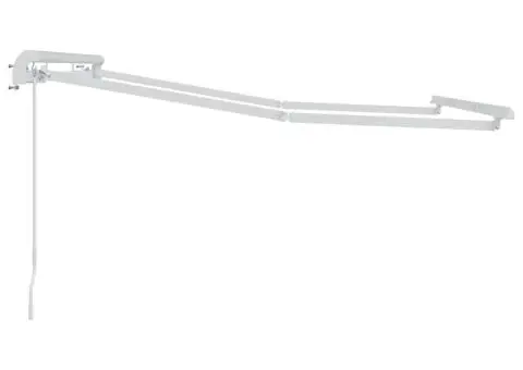 Cadru de Pergolă Retractabil Manual 2.5x2 cm Metal - 5/5