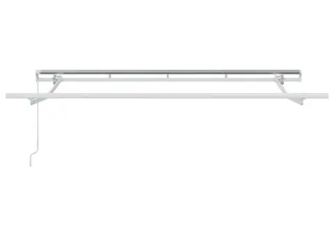 Rama de Copertină Retractabilă cu Operare Manuală 3x2 m Metal - 4/5