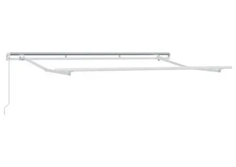 Cadru pentru pergolă retractabil manual de 3.5x2 cm metalic - 2/5