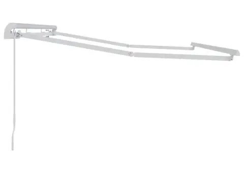 Cadru pentru pergolă retractabil manual de 3.5x2 cm metalic - 5/5