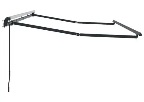 Cadru de copertină retractabil manual 4x2 cm metal - 5/5