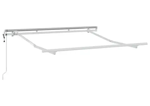Cadru Pergolă Electrică Retractabil 2.5x2 cm Metal - 2/5