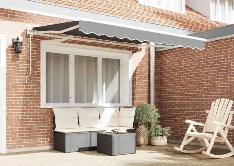 Cadru Pergolă Electrică Retractabil 2.5x2 cm Metal - 3/5