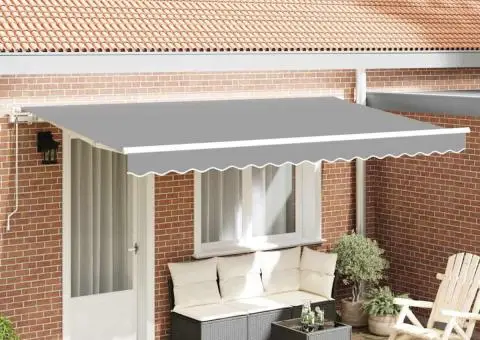 Rama electrică de perdea retractabilă 4x2 cm Metal - 1/5