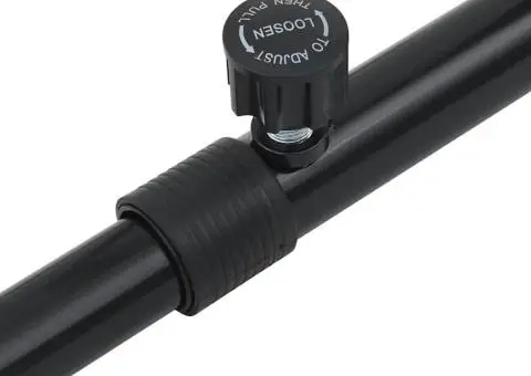 Bară de flotări cu lungime ajustabilă, capacitate 120 kg, 96-117x67x75 cm din oțel - 5/5