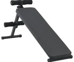 vidaXL Banca pentru Abdomene 150 kg Pliabilă și Reglabilă pe Înălțime 48-68 cm Oțel