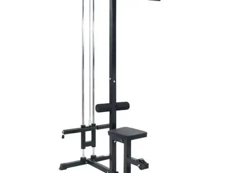 Mașina de tras la piept cu scaun ajustabil 80 kg suportabil - 1/5