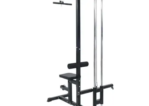 Mașina de tras la piept cu scaun ajustabil 80 kg suportabil - 2/5