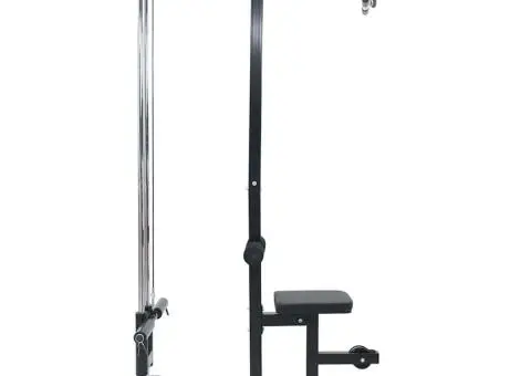 Mașina de tras la piept cu scaun ajustabil 80 kg suportabil - 4/5