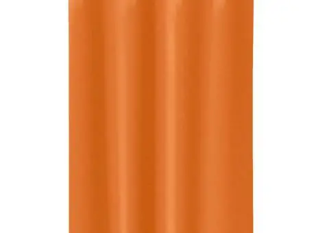 Perdele 2 pcs Portocaliu intens 175 x 140 cm Poliester - 3/5