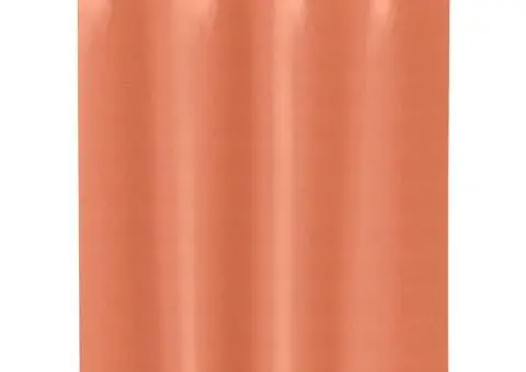 Perdele cu perdele 2 pcs Terracota 140 x 140 cm Poliester - 3/5