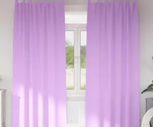 vidaXL Perdele cu perdele 2 pcs Violet 245 x 140 cm Poliester