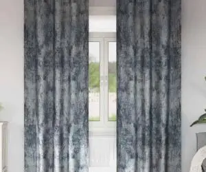 vidaXL Set 2 Cortine Velvet cu Œillets Gri Argintiu 225 x 140 cm