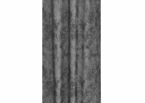 Cortine din catifea 2 buc, cu œillets gri, 245 x 140 cm - 3/5