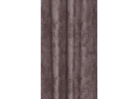 Cortine din catifea maro , 2 piese cu œillets, 245 x 140 cm - 3/5