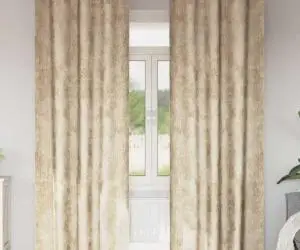 vidaXL Set perdele din catifea , 2 piese, œillets crem, 260x140 cm