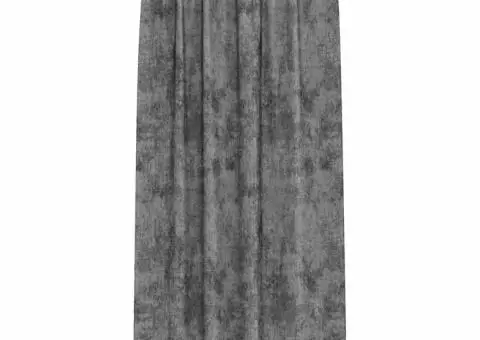 Cortine din catifea , 2 bucăți cu ochiuri gri, 225x140 cm. - 3/5