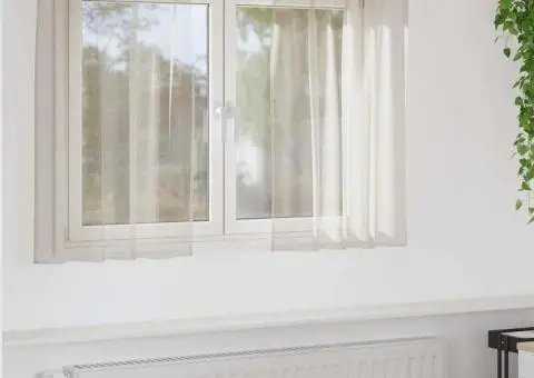 Perdele cu perdele 2 pcs Nisip 140 x 140 cm Poliester - 1/5