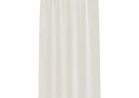 Perdele cu perdele 2 pcs Crem 140 x 245 cm Poliester - 3/5
