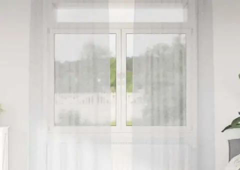 Perdele cu perdele 2 pcs Gri deschis 140 x 225 cm Poliester - 1/5