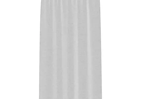 Perdele cu perdele 2 pcs Gri deschis 140 x 225 cm Poliester - 3/5