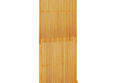 Pravan intimitate interior/exterior, 200 cm, lemn masiv acacia - 2/5