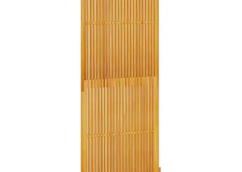 Pravan intimitate interior/exterior, 200 cm, lemn masiv acacia - 4/5