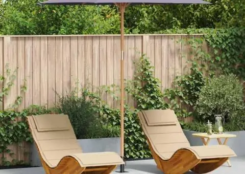 Paravan de grădină, gri închis, 240x260 cm, bambus - 1/5