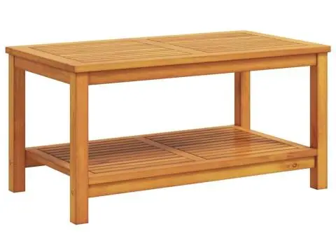 Masă de cafea 90x50x45 cm din lemn masiv de acacia - 2/5