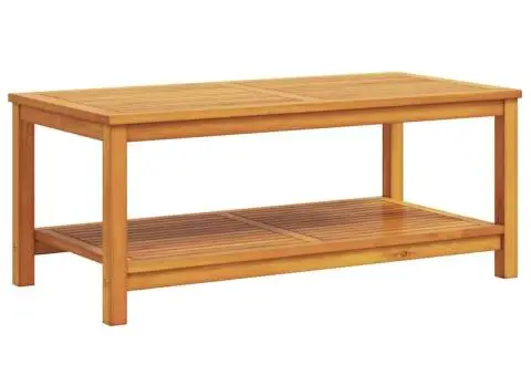 Masă de cafea 110x55x45 cm din lemn masiv de acacia - 2/5