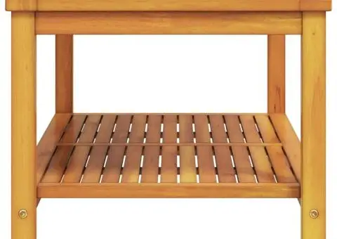 Masă de cafea 110x55x45 cm din lemn masiv de acacia - 5/5