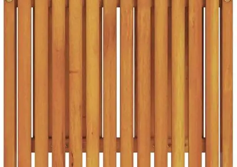 Masă laterală de grădină 43x36x40 cm din lemn masiv de tec - 5/5