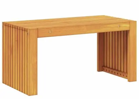 Masă de cafea 70x35x35 cm Lemn masiv Acacia - 2/5