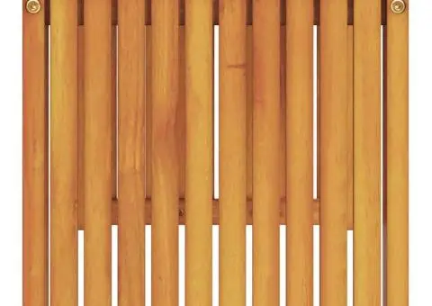 Masă de cafea 70x35x35 cm Lemn masiv Acacia - 5/5