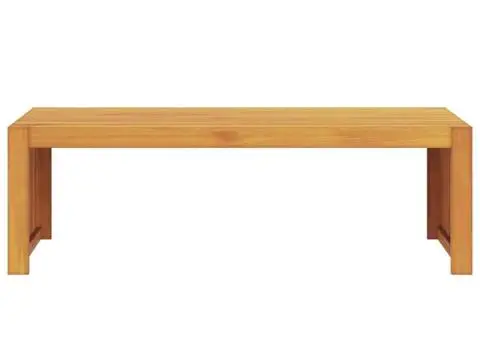 Masă de Cafea pentru Grădină 110x55x35 cm Lemn Solid Acacia - 4/5