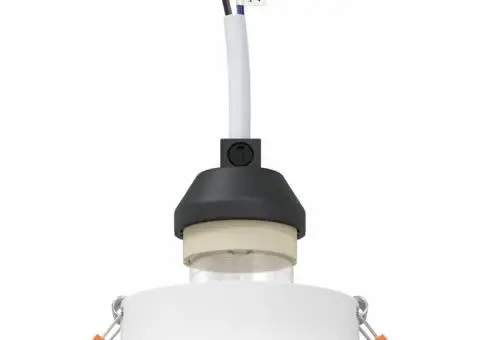 Spoturi încastrate 24 buc Rotund GU10 Alb Ø91 mm - 3/5